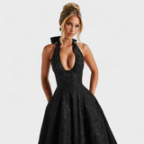 Effie - Robe midi texturée