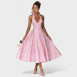 Effie - Robe midi texturée