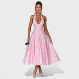 Effie - Robe midi texturée