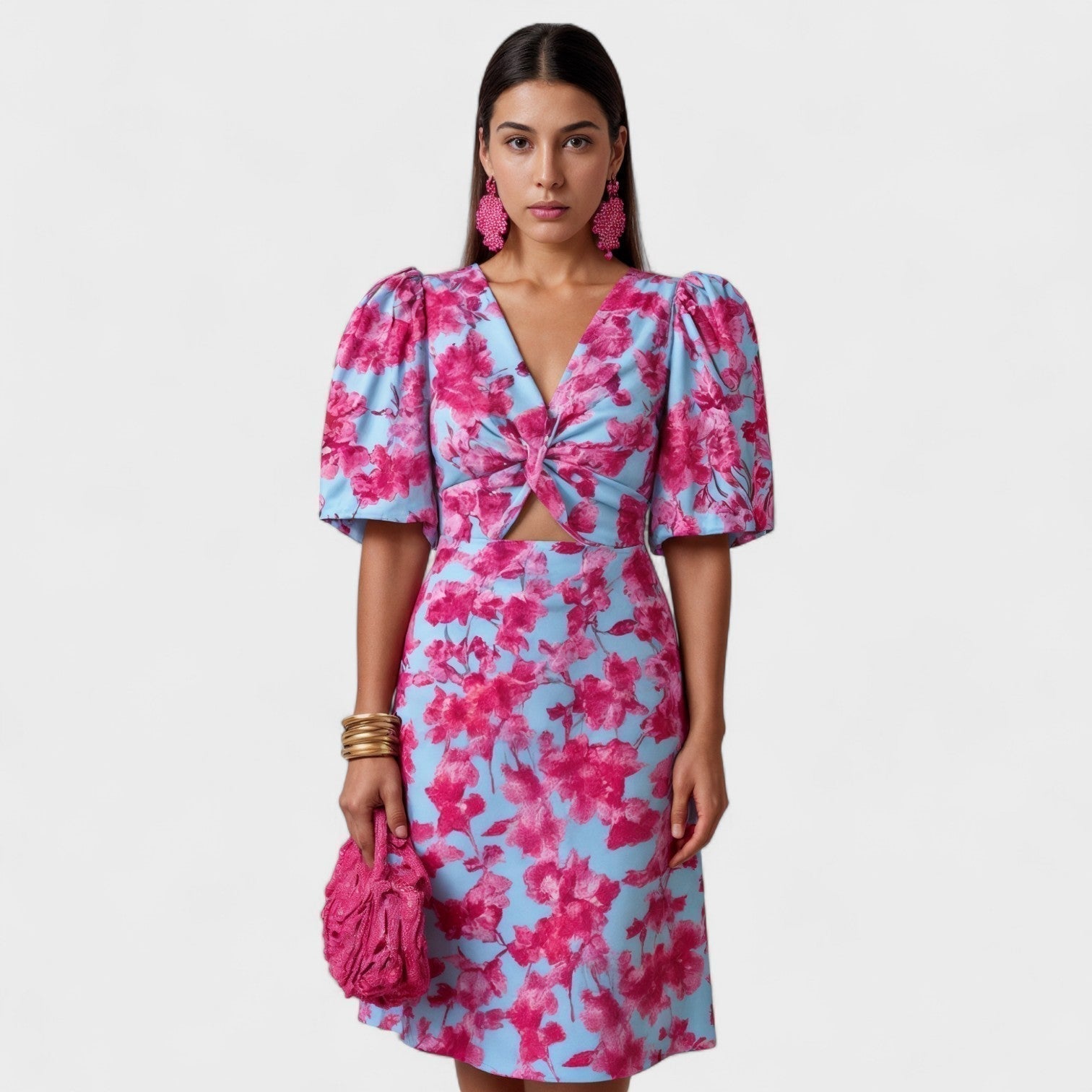 Lili - Robe Feu Tropical