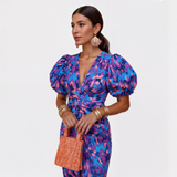 Lili - Robe Feu Tropical