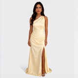 Aurélie - Robe longue en satin