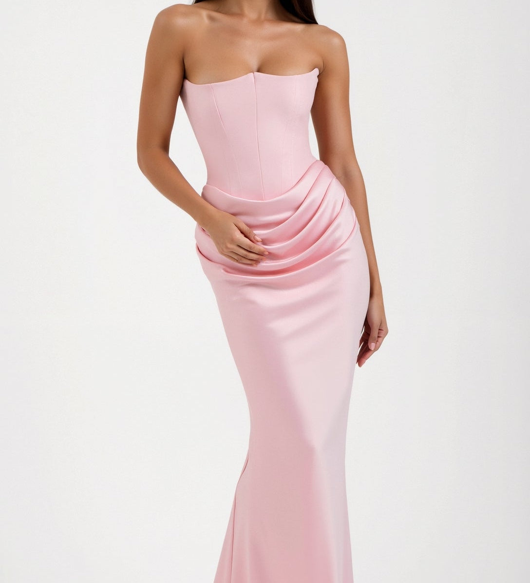 Esmeralda - Robe longue avec corsage