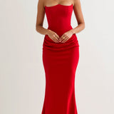 Esmeralda - Robe longue avec corsage