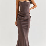 Esmeralda - Robe longue avec corsage