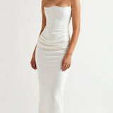 Esmeralda - Robe longue avec corsage