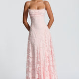 Francine - Robe Longue avec Corsage