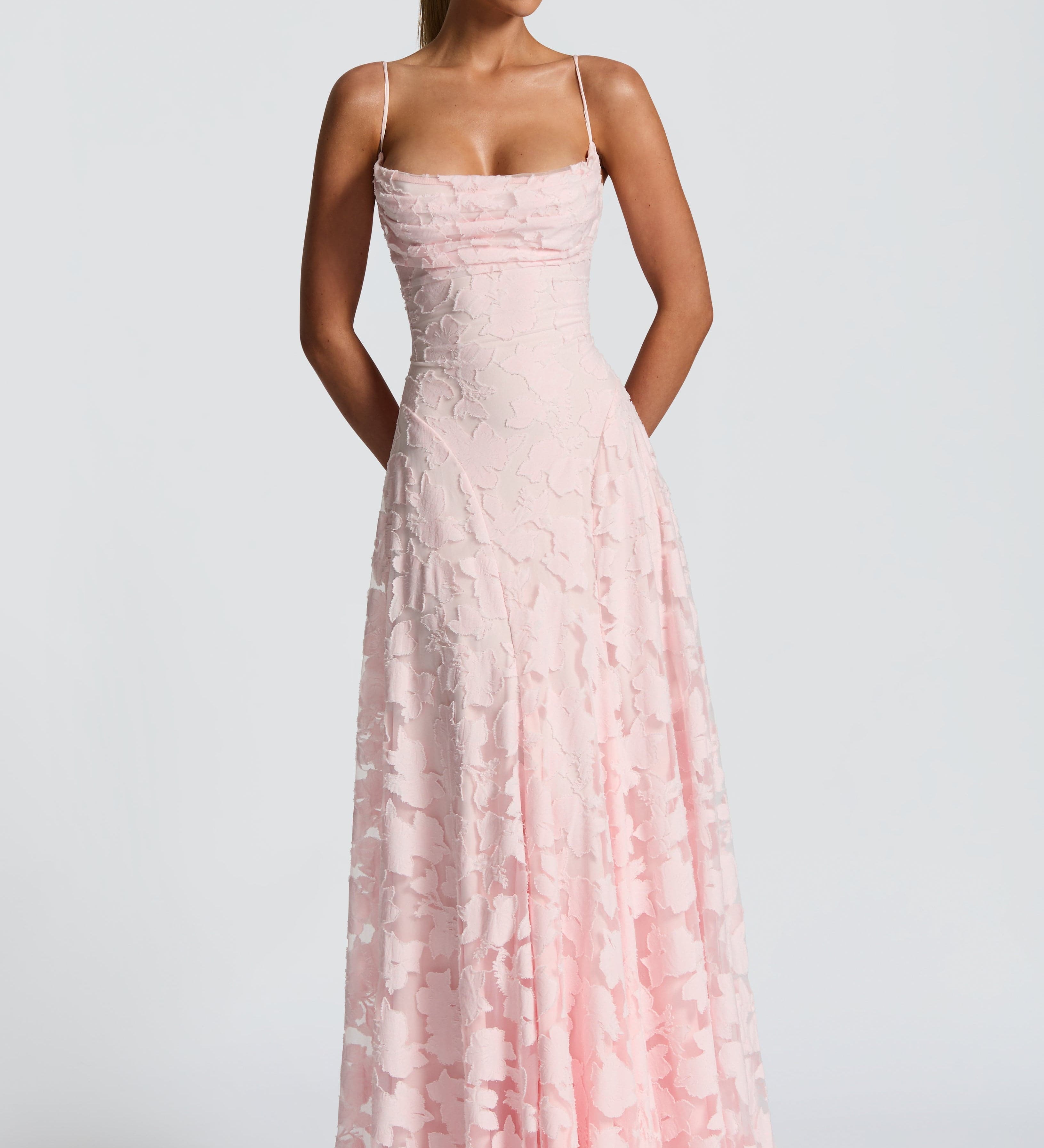 Francine - Robe Longue avec Corsage