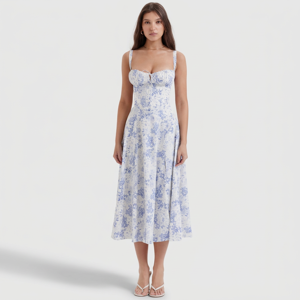 Luane - Robe Maxi Élégante