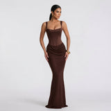 Marie - Robe Maxi Élégante