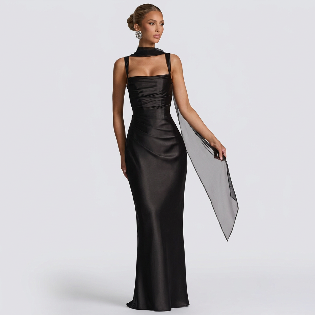 Luane - Robe Maxi Élégante