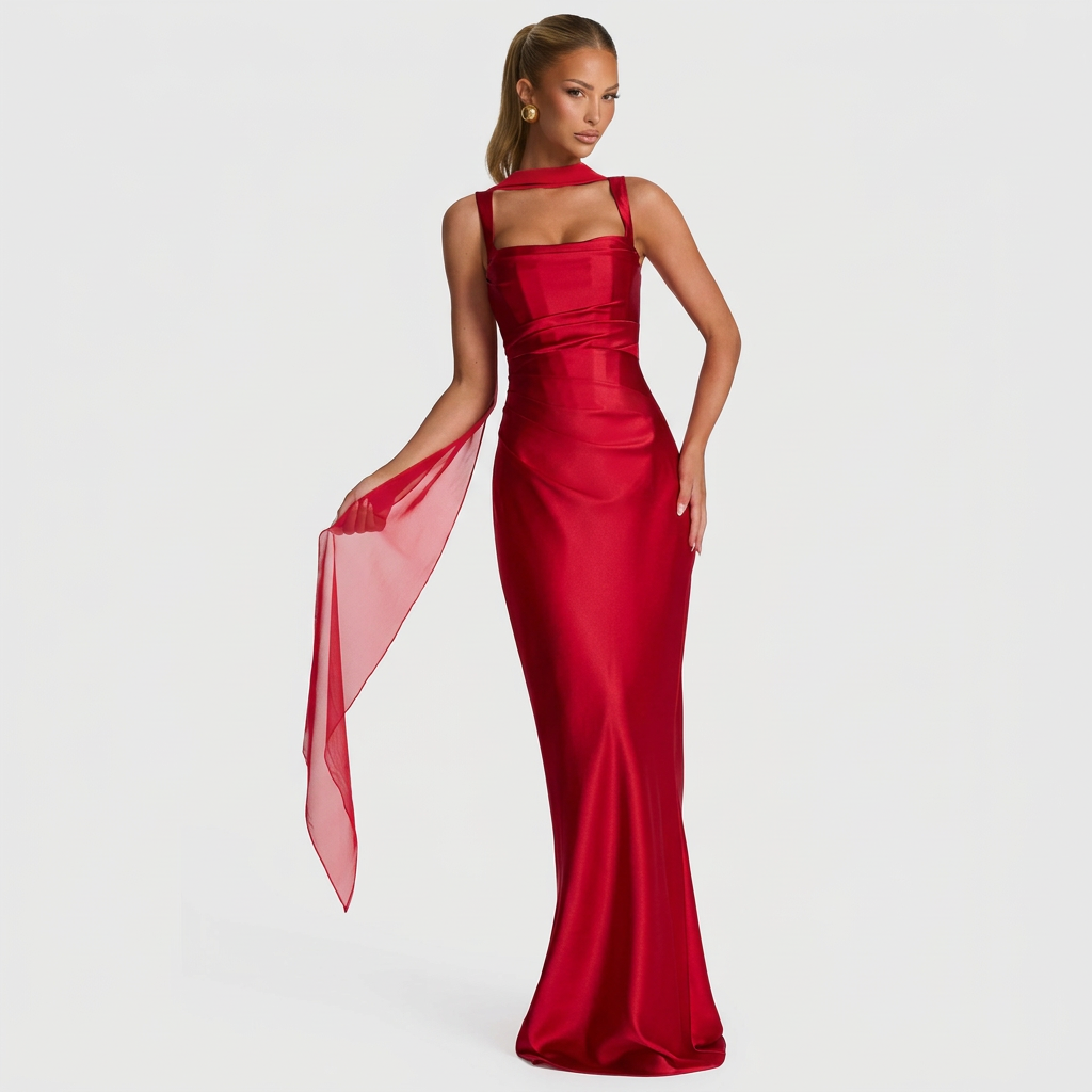 Luane - Robe Maxi Élégante