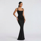 Marie - Robe Maxi Élégante