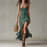 Zélie - Robe maxi boho rétro