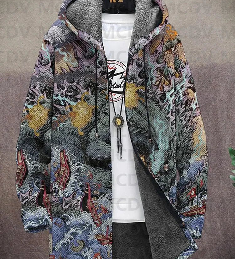 Nadine - Veste de luxe d'inspiration artistique