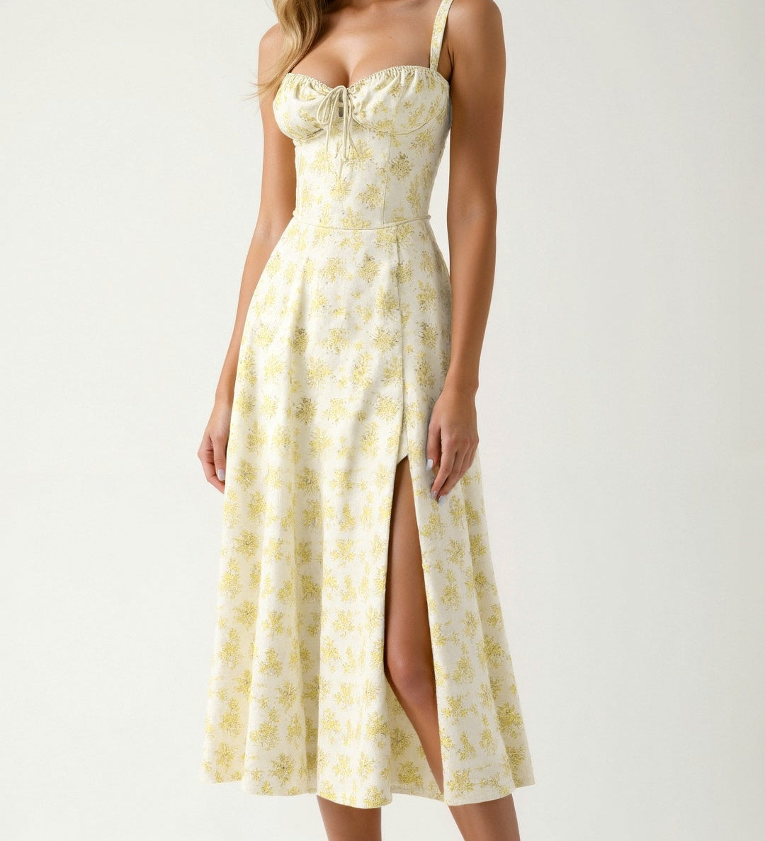 Julie - Robe Midi Élégante