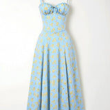 Julie - Robe Midi Élégante