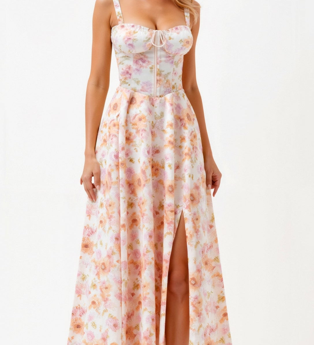 Julie - Robe Midi Élégante