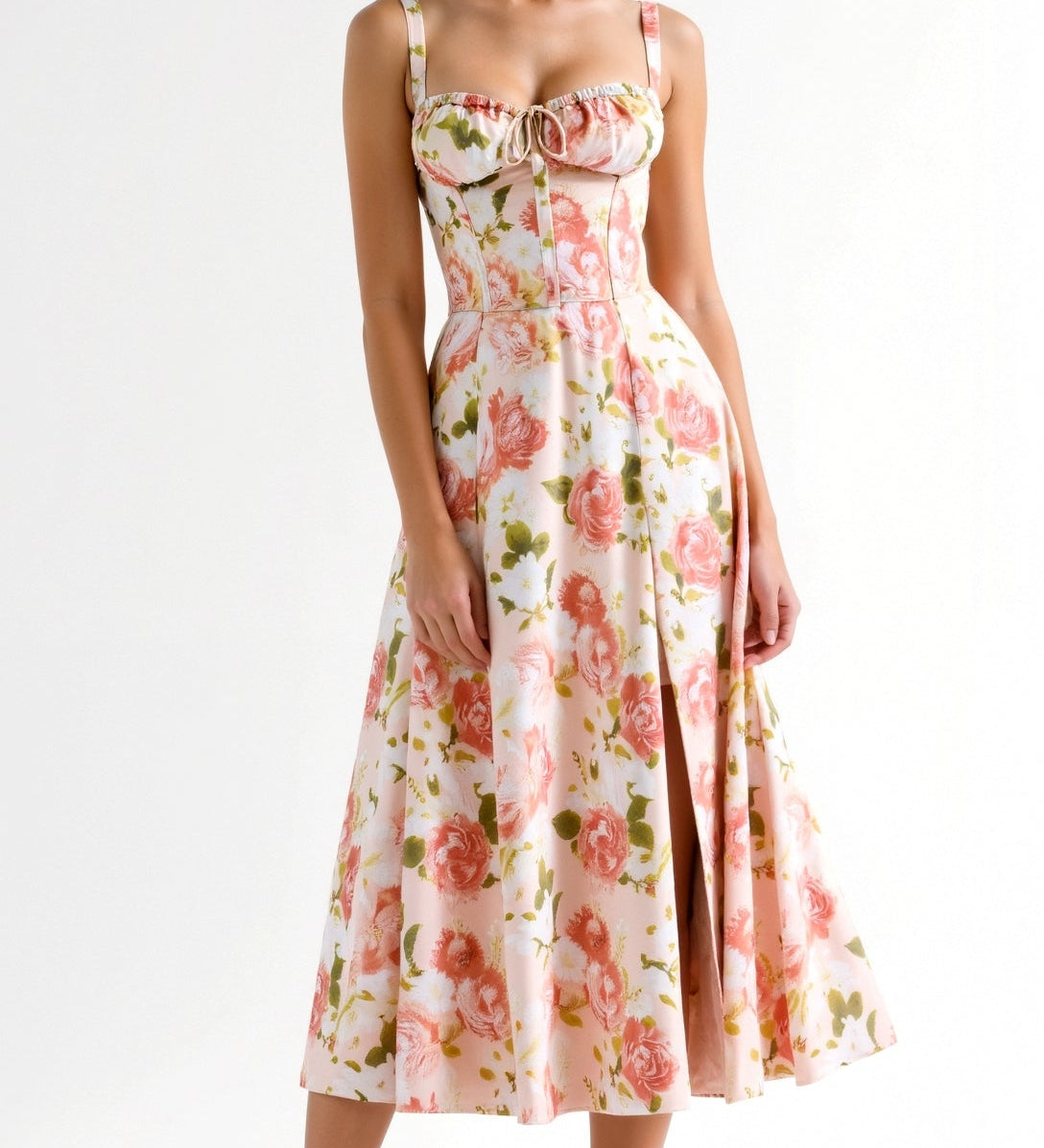 Julie - Robe Midi Élégante