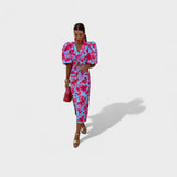 Lili - Robe Feu Tropical