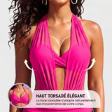 CAMILLE - BIKINI TAILLE HAUTE 2-EN-1 GAINANT