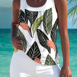 Trudy – Tankini élégant avec effet ventre plat et short assorti