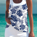 Trudy – Tankini élégant avec effet ventre plat et short assorti