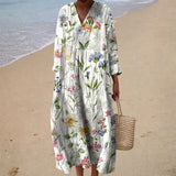 Bellonie - Robe d'Été Imprimée Flatteuse