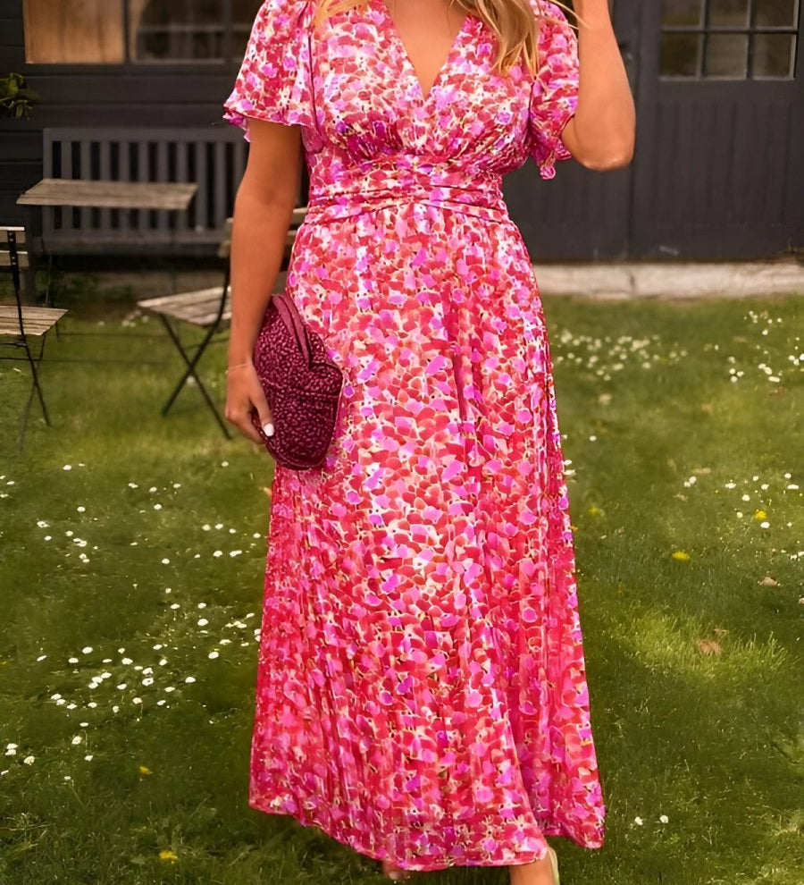 Sandrine - Robe maxi elegante