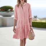 Anne - Robe d'Été à Rayures