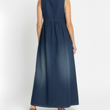 Iva - Robe Maxi en Denim Vintage 2