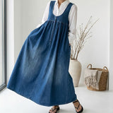 Iva - Robe Maxi en Denim Vintage 2