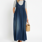 Iva - Robe Maxi en Denim Vintage 2