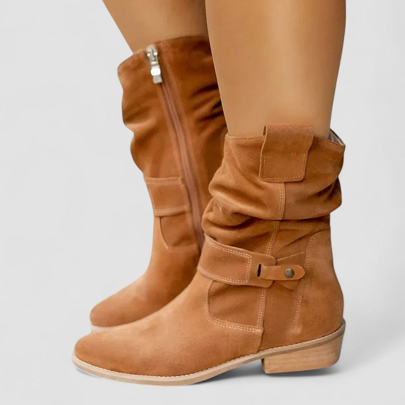 Toinette - Bottes western orthopédiques