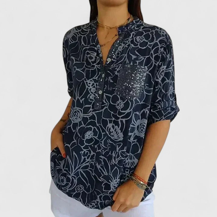 Rhezlynn - Blouse Sophistiquée