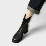 Fabienne - Bottes imperméables en cuir