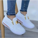 Bernadette - Sneakers ZipStep pour des Pas à la Mode et Sans Douleur